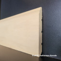 Battiscopa legno massello grezzo alto 12 cm sagomato Matera spessore mm 15