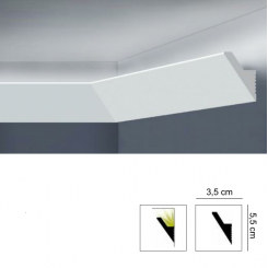 Veletta porta led per soffitto EXTRA RESISTENTE e PRONTA ALL'USO mm 55 x 35
