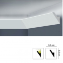 Veletta porta led per soffitto EXTRA RESISTENTE e PRONTA ALL'USO mm 55 x 35