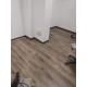 Pavimento spc effetto Rovere colorado decapato bianco su tono marrone, effetto rustico elegante (5)