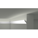 Profilo cornice porta led per soffitto mm 52 altezza cm 8