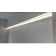 Veletta porta led per soffitto EXTRA RESISTENTE e PRONTA ALL'USO cm 5 foto posa