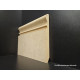 Battiscopa in mdf molto alto di 15 cm sagomato barocco gran ducale spessore mm 16, (1)