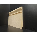 Battiscopa in mdf molto alto di 15 cm sagomato barocco gran ducale spessore mm 16